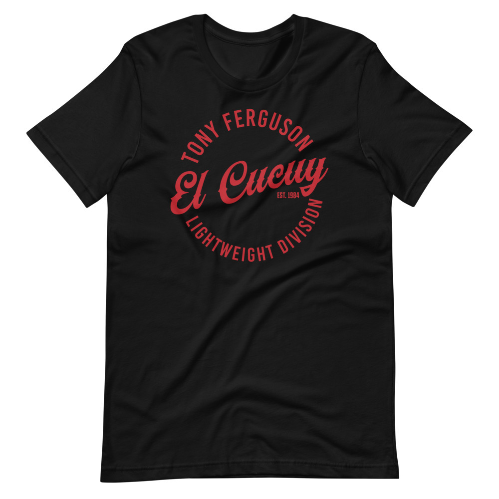 El Cucuy Tony Ferguson Black Unisex T-Shirt MMA Merch