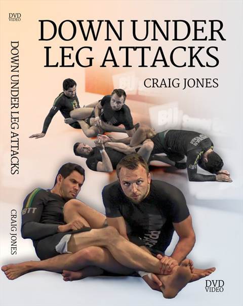 Craig Jones Down Under Leg Attacks BJJ Instructional DVD