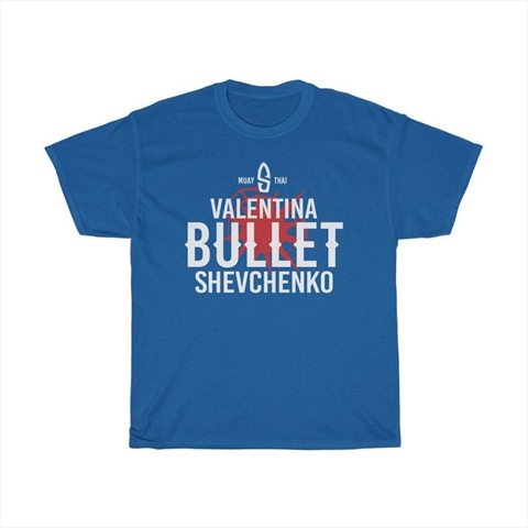 Valentina Shevchenko Bullet Royal Blue Unisex Shirt