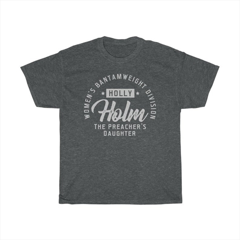 Holly Holm Graphic The Preacher's Daughter Dark Heather Unisex Shirt