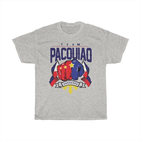 Team Manny Pacquiao Philippines National Fist Ash Unisex Shirt