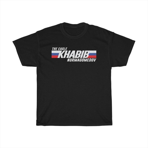 The Eagle Khabib Nurmagomedov Russia Black Unisex Shirt