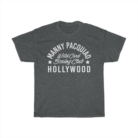 Manny Pacquiao Wild Card Boxing Club Dark Heather Unisex T-Shirt