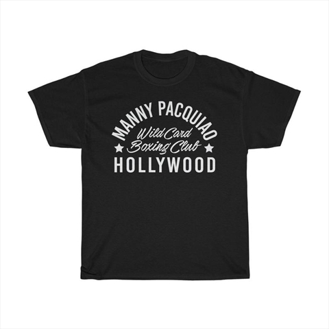 Manny Pacquiao Wild Card Boxing Club Black Unisex T-Shirt