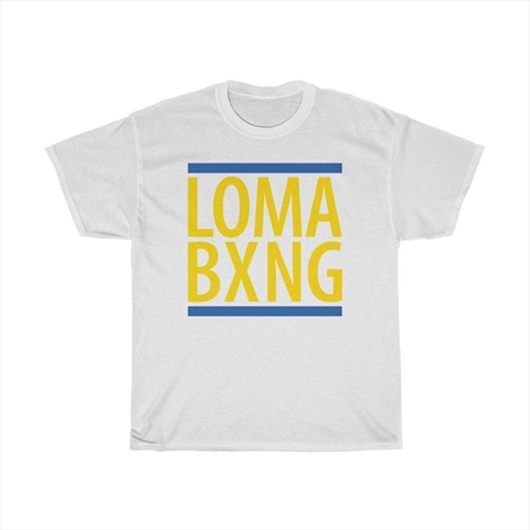 Loma Bxng Vasyl Lomachenko White T Shirt Mma Merch