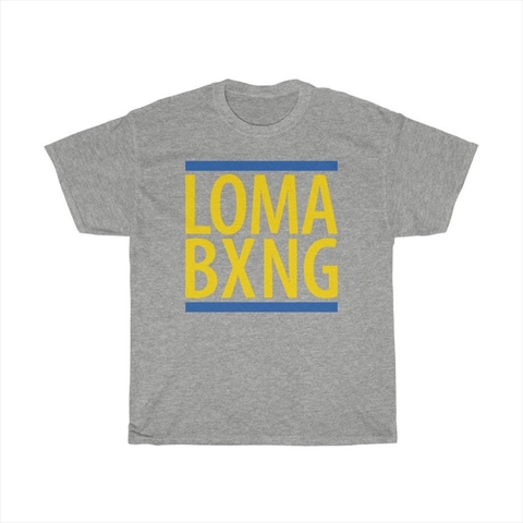 Loma Bxng Vasyl Lomachenko Sport Grey T Shirt Mma Merch