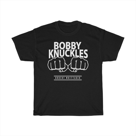 Bobby Knuckles Robert Whittaker Black Unisex T-Shirt
