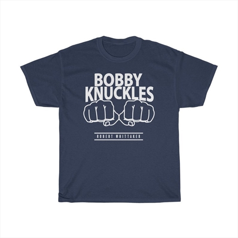 Bobby Knuckles Robert Whittaker Navy Unisex T-Shirt