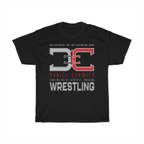 Daniel Cormier Double Champ Wrestling Black Unisex T-Shirt