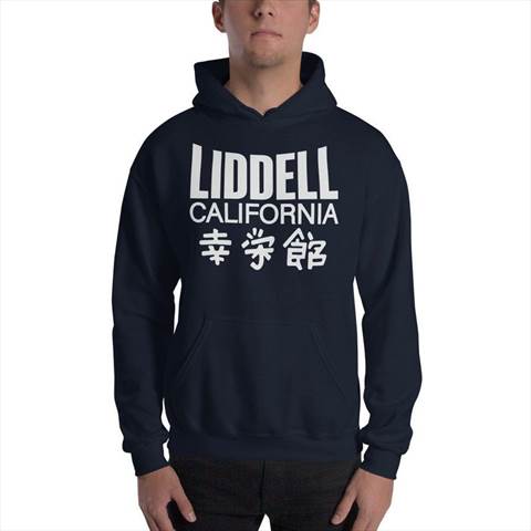 Chuck Liddell California Navy Unisex Hooded Sweatshirt