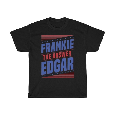 Frankie The Answer Edgar Black Unisex T-Shirt