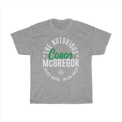 Conor McGregor The Notorious Sport Grey Unisex T-Shirt