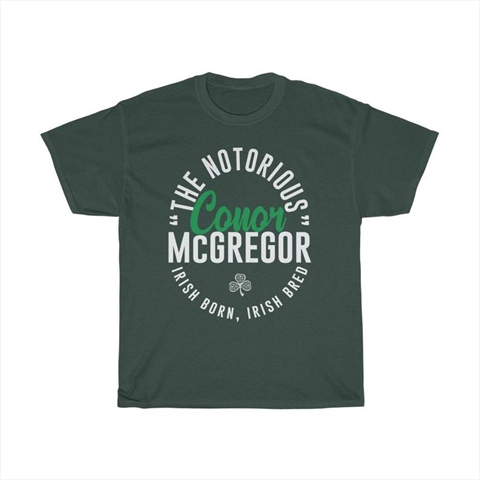 Conor McGregor The Notorious Forest Green Unisex T-Shirt