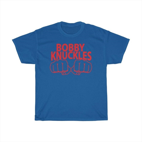 Bobby Knuckles Robert Whittaker Royal Blue Unisex T-Shirt