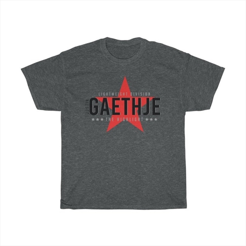 Justin Gaethje The Highlight Dark Heather Unisex T-Shirt