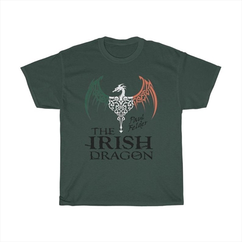 The Irish Dragon Paul Felder Forest Green Unisex T-Shirt