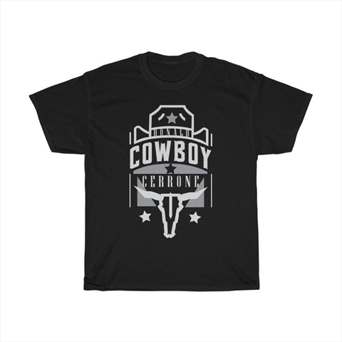 Donald Cowboy Cerrone Black Unisex T-Shirt