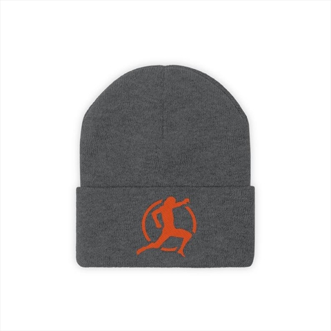Jorge Gamebred Masvidal Flying Knee Graphite Heather Unisex Beanie 