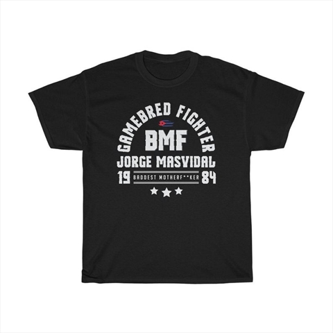 Jorge Masvidal BMF Gamebred Fighter Black Unisex T-Shirt