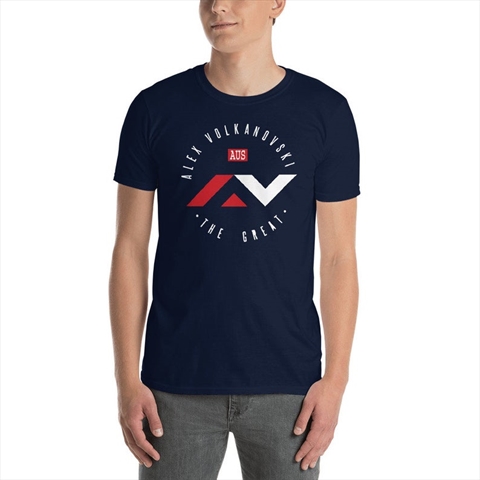 Alexander The Great Volkanovski Navy Blue Graphic Shirt
