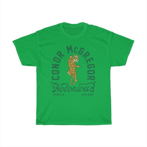 Conor McGregor Dublin Tiger Lime Graphic Shirt