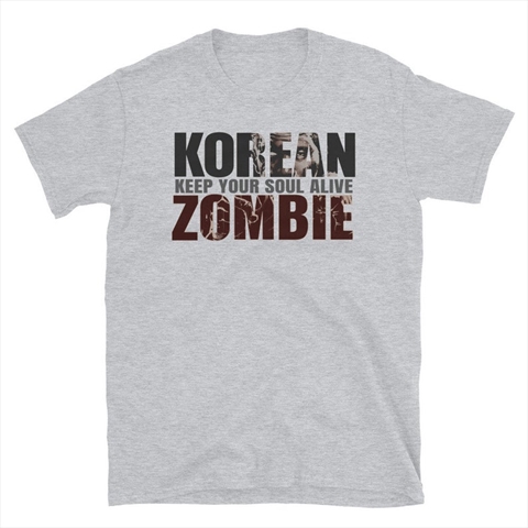 Korean Zombie Chan Sung Jung Sport Grey Unisex T-Shirt