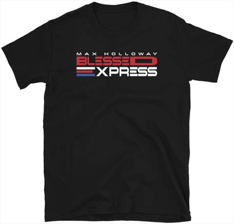 The Blessed Express Max Holloway Black Unisex T-Shirt