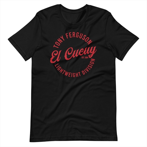 El Cucuy Tony Ferguson Black Unisex T-Shirt