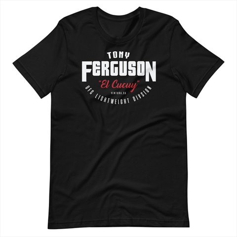 Tony Ferguson El Cucuy Black Unisex T-Shirt