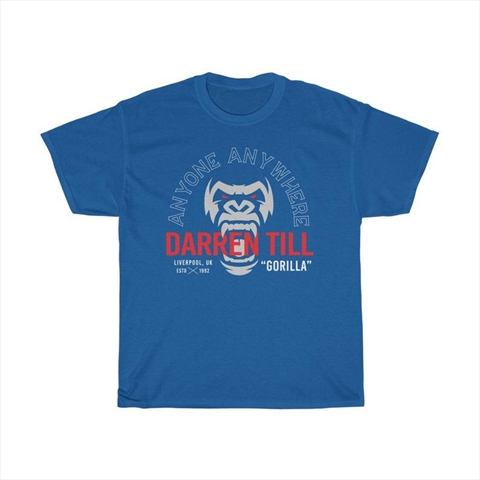 Darren Till Anyone Anywhere Royal Blue Unisex T-Shirt