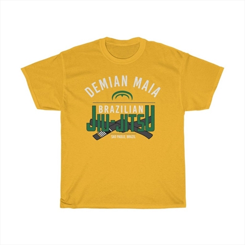 Demian Maia Brazilian Jiu-Jitsu Gold Unisex T-Shirt