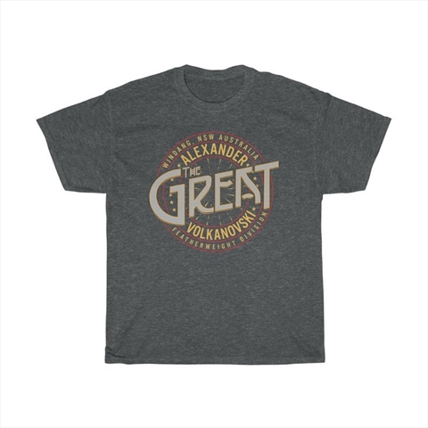 Alexander The Great Volkanovski Dark Heather Unisex T-Shirt