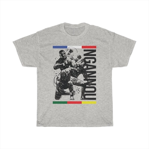 Francis Ngannou Graphic Ash Shirt