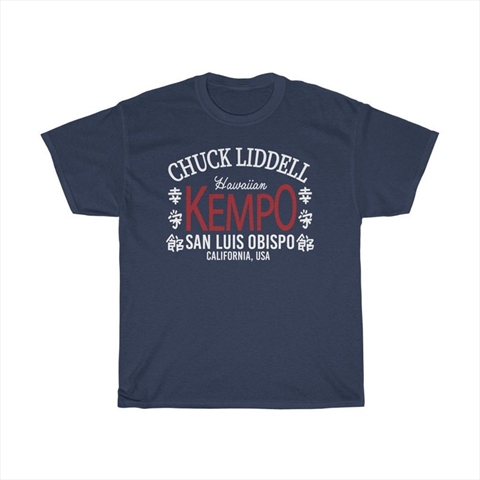 Chuck Liddell Hawaiian Kempo Navy Unisex T-Shirt
