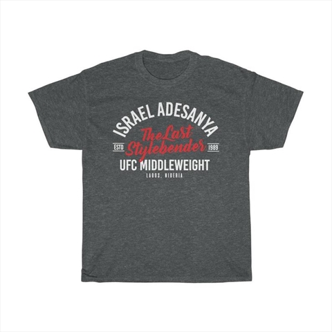 Israel The Last Stylebender Adesanya Dark Heather Unisex T-Shirt