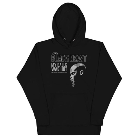 The Black Beast Derrick Lewis Black Unisex Hoodie
