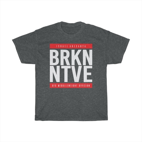 Israel Broken Native Adesanya The Stylebender Dark Heather Unisex T-Shirt