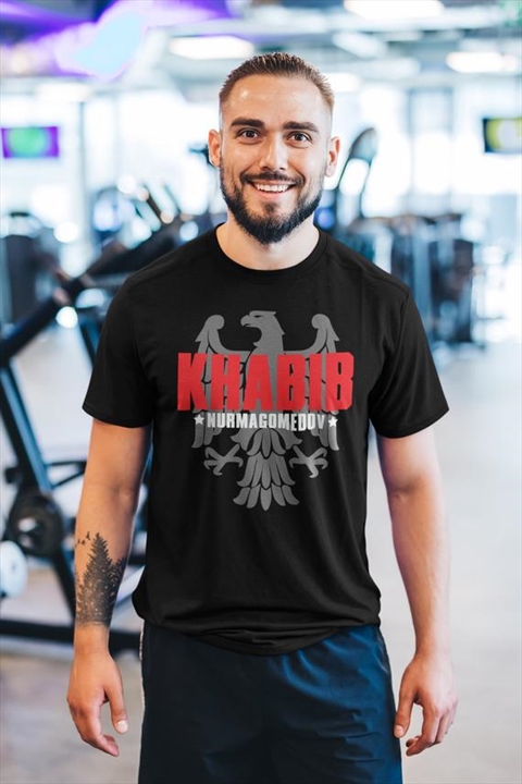 Khabib The Eagle Nurmagomedov Black Unisex T-Shirt