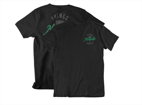 Thiago Marreta Santos Front & Back Black Unisex T-Shirt