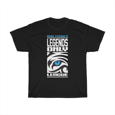 Legend Only Mike Tyson Boxing Black Unisex T-Shirt