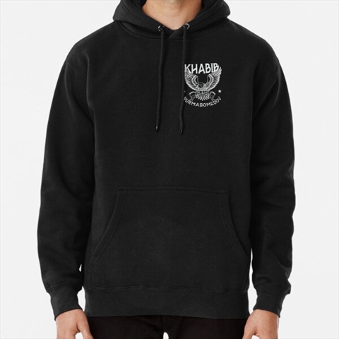 Khabib Nurmagomedov The Eagle Black Pullover Hoodie