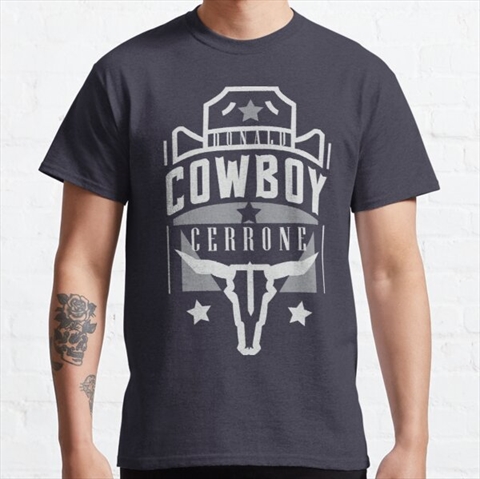 Donald Cowboy Cerrone Navy Classic T-Shirt 