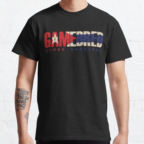 Gamebred Jorge Masvidal Black Classic T-Shirt 