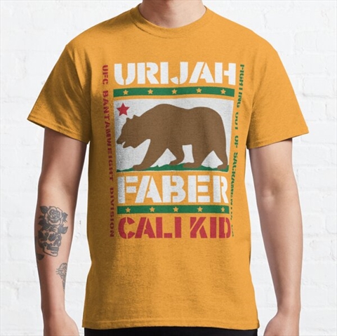 Cali Kid Urijah Faber Gold Classic T-Shirt