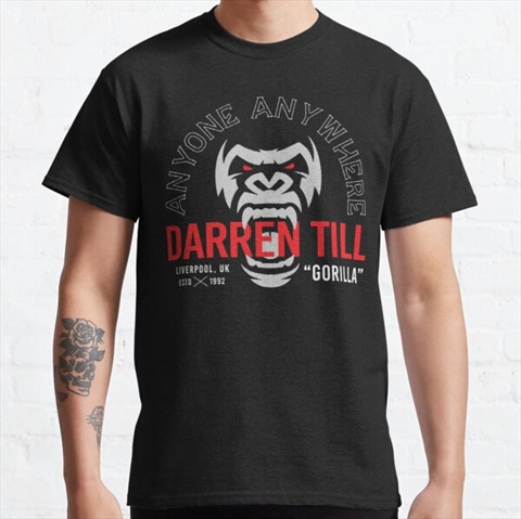 Darren Till Anyone Anywhere Black Classic T-Shirt