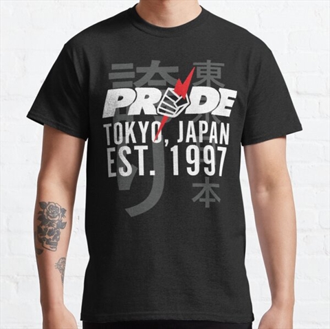 Pride FC Tokyo 1997 Black Classic T-Shirt