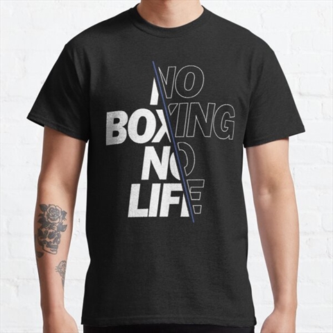 Canelo Alvarez No Boxing No Life Black Classic T-Shirt