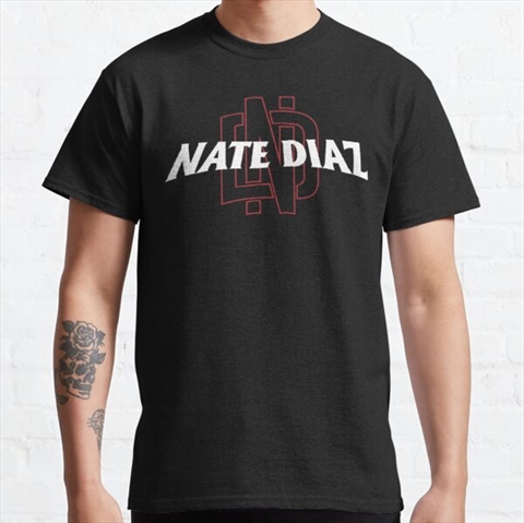 Nate Diaz Black Classic T-Shirt 