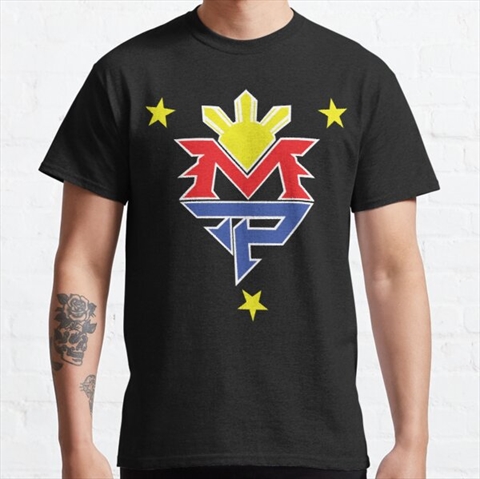 Manny Pacquiao Black Classic T-Shirt 