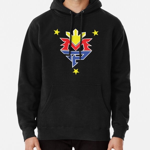 Manny Pacquiao Black Pullover Hoodie 